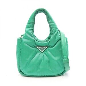 Prada Padded Shoulder Handbag Nylon #335893P80B